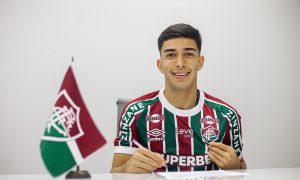 Fluminense anuncia a contratação de Rubén Lezcano (Foto: Lucas Merçon/FFC)