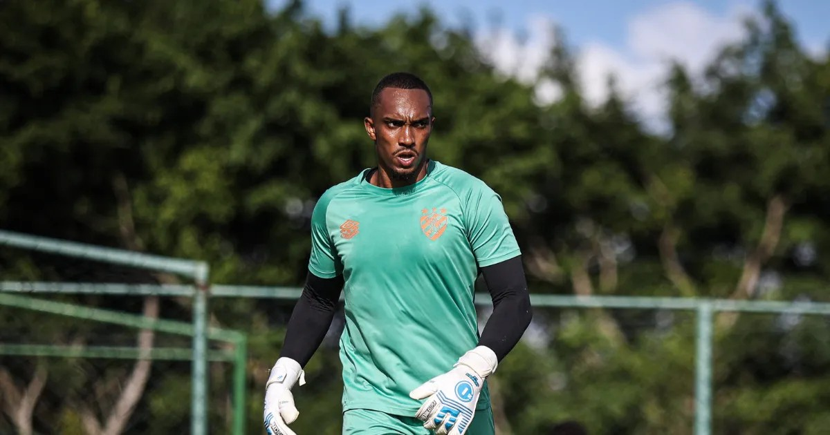 Jordan em treino pelo Sport. (Foto: Paulo Paiva/SCR)