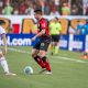 Vitória e Bahia em ação. (Foto: Victor Ferreira/ECV)