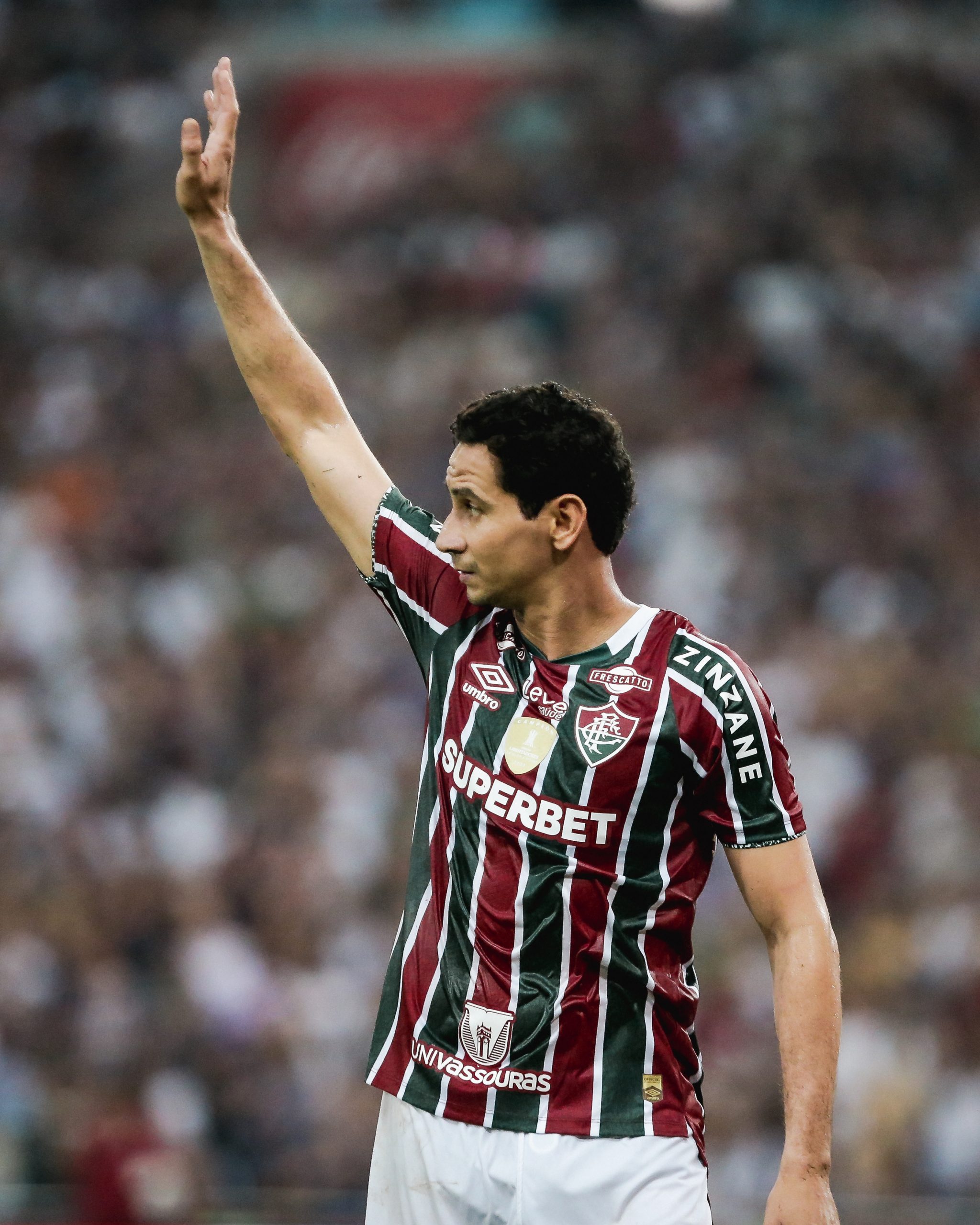 Ganso atuando pelo Fluminense (Foto: Lucas Merçon/FFC)