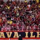 Torcida do Sport na Arena Pernambuco. (Foto: Paulo Paiva/SCR)