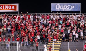 Torcida do CRB no Coaracy. (Foto: Francisco Cedrim/CRB)