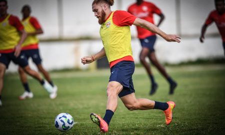 Elenco do Red Bull Bragantino volta aos treinos após eliminação. (Foto: Ari Ferreira/Red Bull Bragantino)