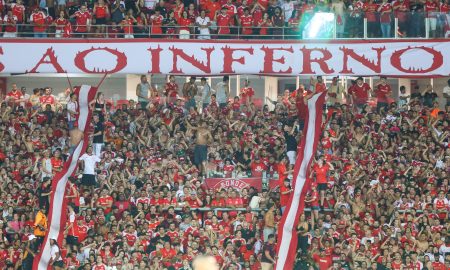 Torcida do Inter no Beira-Rio. (Foto: Ricardo Duarte/SCI)