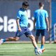 Villasanti em treino pelo Grêmio. (Foto: Lucas Uebel/GFBPA)