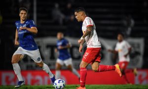 Vinicinho, jogador do Red Bull Bragantino. (Foto: Ari Ferreira/Red Bull Bragantino)