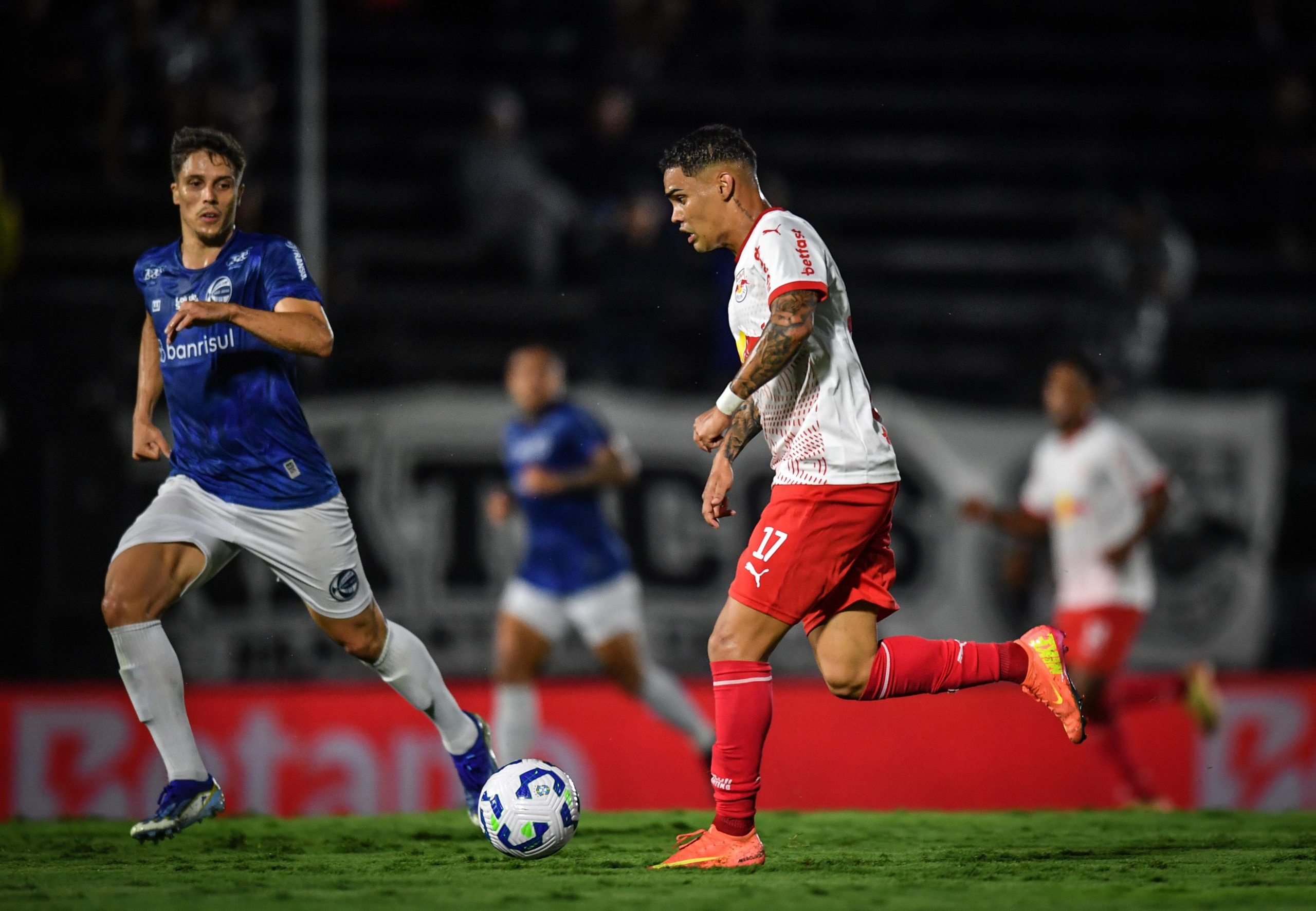 Vinicinho, jogador do Red Bull Bragantino. (Foto: Ari Ferreira/Red Bull Bragantino)