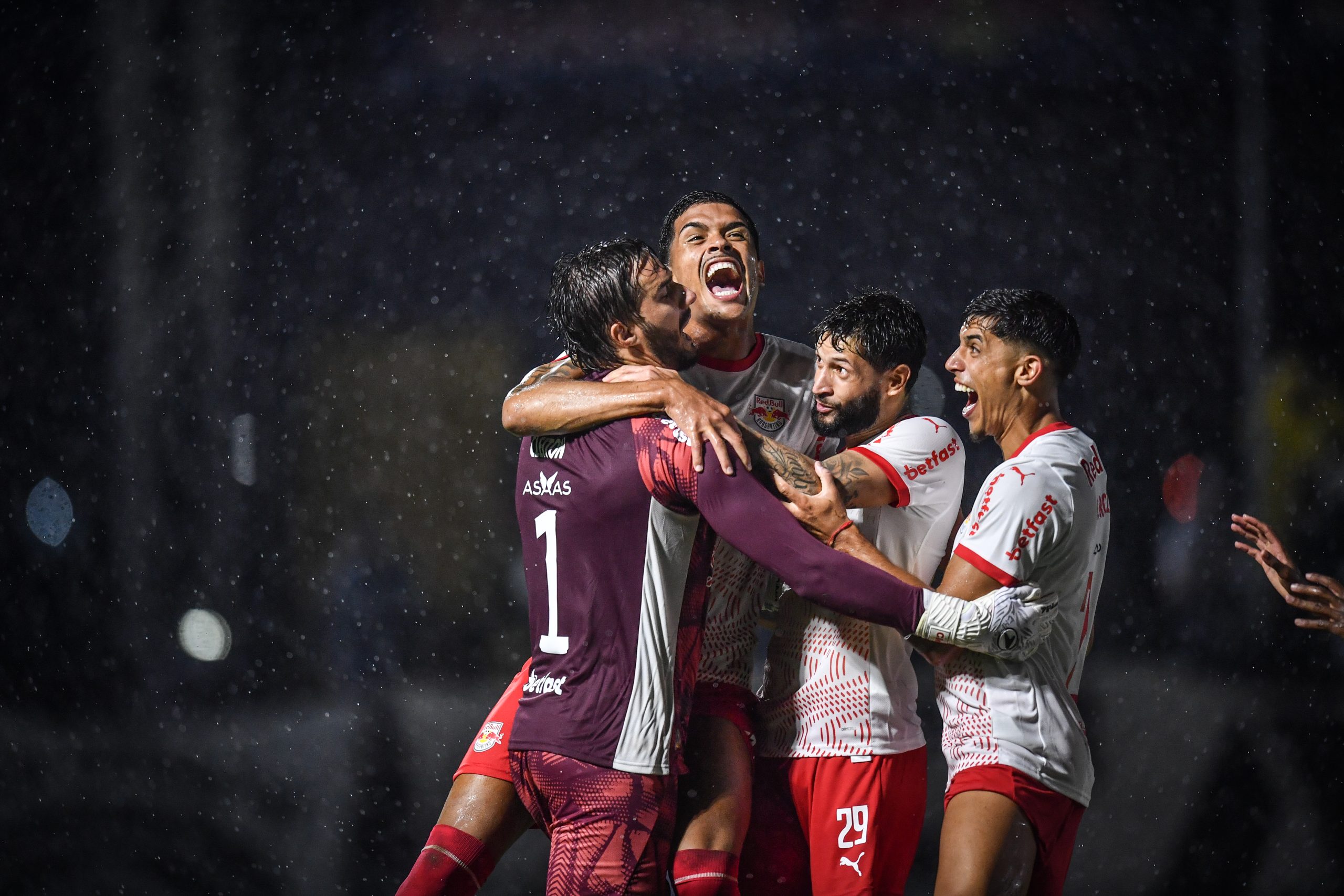 Jogadores do Red Bull Bragantino. (Foto: Ari Ferreira/Red Bull Bragantino)