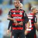 Wesley comemorando seu gol. Foto: Gilvan de Souza/Flamengo