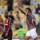 Keno fez o gol que mantém o Fluminense vivo no confronto. apesar da derrota, esse gol da ao tricolor ESPERANÇAFOTO: MARCELO GONÇALVES / FLUMINENSE F.C.