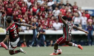 Arias tem boa atuação no Fla-Flu decisivo, mas Flamengo garante o título. (FOTO: LUCAS MERÇON/ FLUMINENSE F.C.)