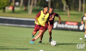 Athletico inicia preparação contra o Maringá (Foto: Duda Matoso/athletico.com.br)