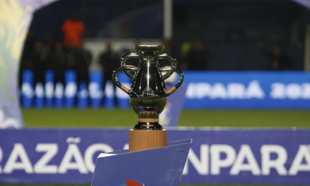 A taça do Campeonato Paraense. (Foto: Wagner Santana/Diário do Pará)