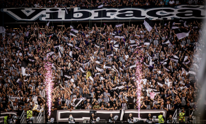 Torcida do Ceará na Arena Castelão. (Foto: Gabriel Silva/CSC)