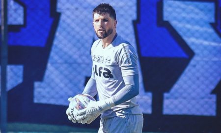 Volpi em ação pelo Grêmio. (Foto: Reprodução/GFBPA)