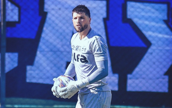 Volpi em ação pelo Grêmio. (Foto: Reprodução/GFBPA)