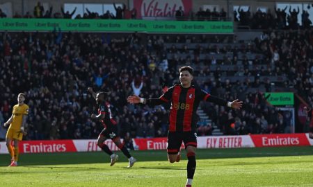 Evanílson. (Foto:Divulgação/Bournemouth)