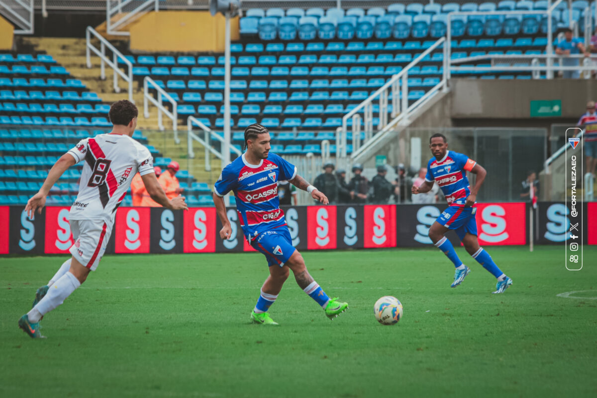 O Fortaleza está há 4 jogos sem vencer e busca a melhora na Copa do Nordeste (Leonardo Moreira / Fortaleza EC)