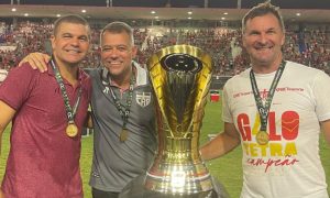 Umberto Louzer, Caio Mello e Marcelo Rohling (Foto: Arquivo pessoal)