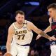 Luka Dončić comanda vitória do Lakers no clássico contra o Clippers