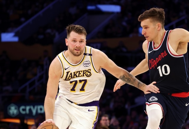 Luka Dončić comanda vitória do Lakers no clássico contra o Clippers