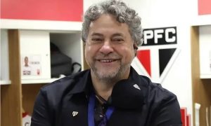 Júlio Casares não poupa nos comentários contra a arbitragem (Photo by Rubens Chiri)