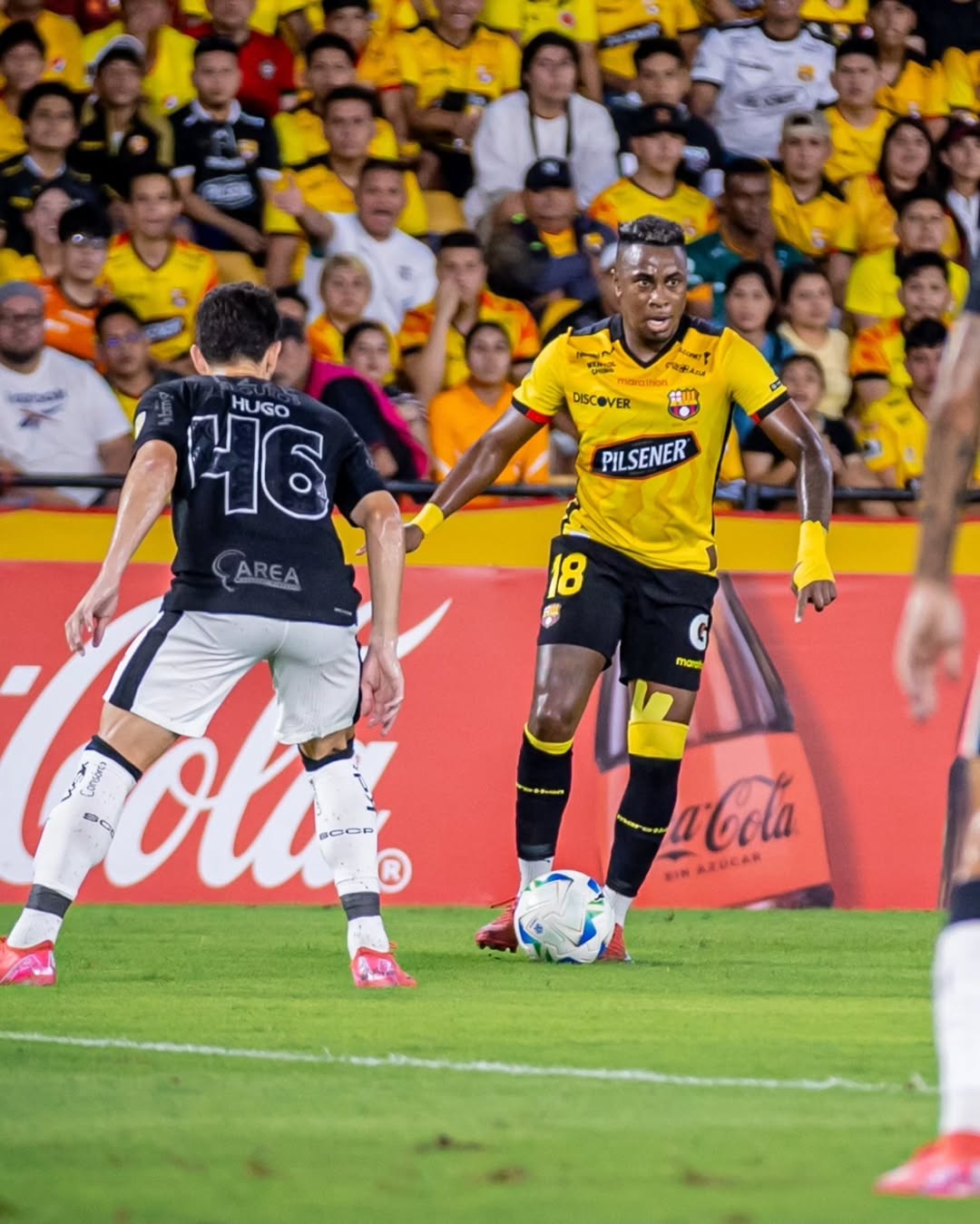 Corinthians joga mal e Barcelona abre boa vantagem no confronto por vaga na fase de grupos da Libertadores. (Foto: Divulgação/Barcelona SC)