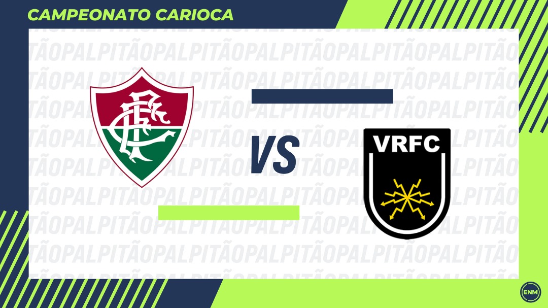 Fluminense e volta redonda se enfrentam neste Domingo (02), pela semifinal do campeonato carioca Arte: ENM