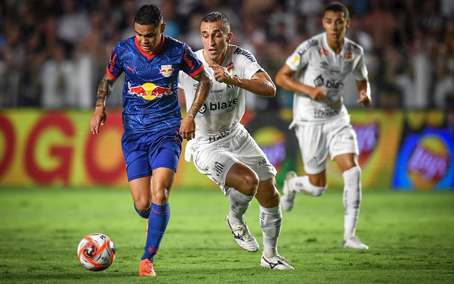 Vinicinho, jogador do Red Bull Bragantino. (Foto: Ari Ferreira/Red Bull Bragantino)