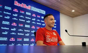 Fabinho, jogador do Red Bull Bragantino. (Foto: Cárila Covas/Red Bull Bragantino)