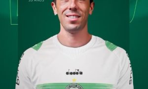 Coritiba anuncia De Pena. (Foto: Reprodução/CFC)