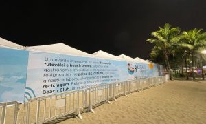 Entrada do Beach Games (Foto: Divulgação)