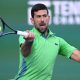 Djokovic jogando em Indian Wells. (Foto: Peter Staples/ATP)