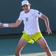 João Fonseca treina em Indian Wells (Foto: Andrew Eichenholz / ATPTour)