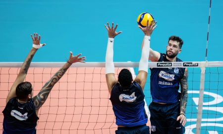 Treino do Itambé Minas para a Superliga