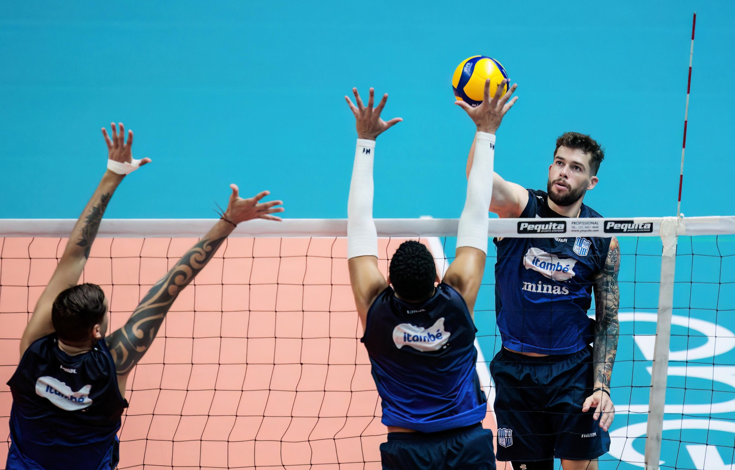 Treino do Itambé Minas para a Superliga