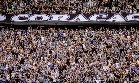 Torcida do Ceará na Arena Castelão. (Foto: Gabriel Silva/CSC)